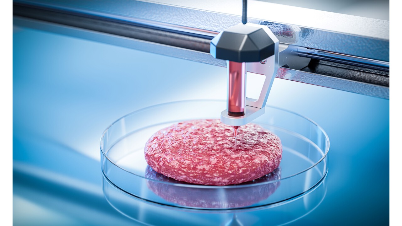 Alternative Proteine: «Rindfleisch» wird im 3D-Druck produziert. (Bild: Shutterstock)